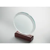 Placheta de premiere rotundă personalizată, vedere detaliu