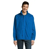 Sol's Mistral Lined Windbreaker personalizat, royal blue