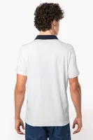 Tricou polo bărbați Kariban Two-tone Jersey personalizat, pe model
