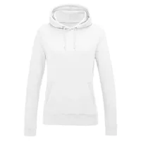 Hanorac damă Just Hoods College personalizat, alb