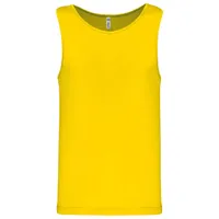 Vestă bărbați Proact Sports Vest personalizată, galben