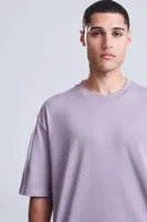 Tricou unisex Just Ts Oversize 100 T personalizat, pe model