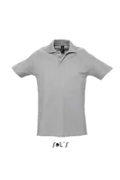 Tricou polo bărbați SOL'S Spring II Pique personalizat, gri