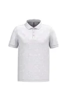 Tricou polo bărbați Kariban Short-sleeved Piqué personalizat, gri
