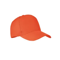 Șapcă rpet 5 panele 210gr/m² personalizată, portocaliu