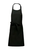 Șorț Kariban Polyester Cotton With Pocket personalizat, negru