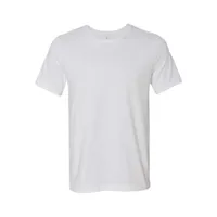 Tricou bărbați Bella Heavyweight Crew personalizat, alb