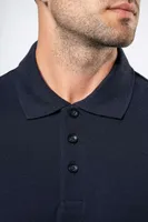 Tricou polo bărbați Kariban Flag Short-sleeved Two-tone personalizat, pe model
