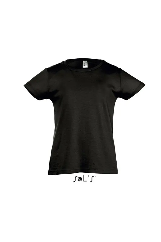 Tricou copii SOL'S Cherry personalizat, negru