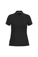 Tricou polo damă Kariban Short-sleeved personalizat, negru