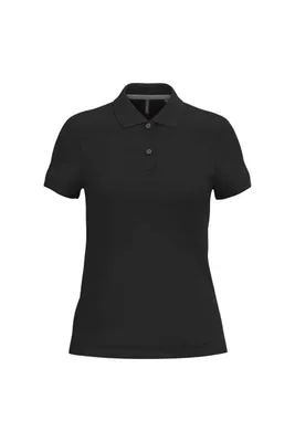 Tricou polo damă Kariban Short-sleeved personalizat, negru