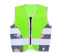 Vestă copii Korntex Safety Vest Action personalizată, verde