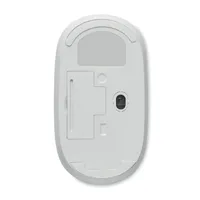 Mouse fără fir din bambus personalizat, vedere spate