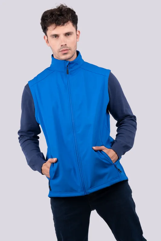 Vestă softshell bărbați Legend Classics 3-LAYER Softshell Bodywarmer personalizată, pe model