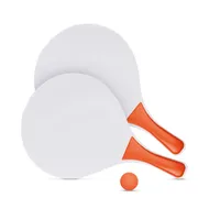 Set tenis plajă personalizat, portocaliu