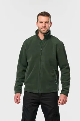 Jachetă unisex Designed To Work Full Zip Microfleece personalizată