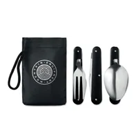 Set tacâmuri camping SS personalizat, vedere zona de personalizare