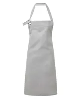Șorț Premier Calibre Heavy Cotton Canvas Bib personalizat, gri