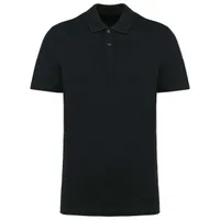 Tricou polo bărbați Kariban Premium Short-sleeved Supima® personalizat, negru