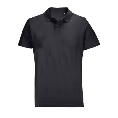 Tricou polo unisex SOL'S Pulse personalizat, negru