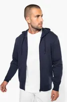Hanorac bărbați Kariban Eco-friendly With Zip Fastening personalizat, pe model
