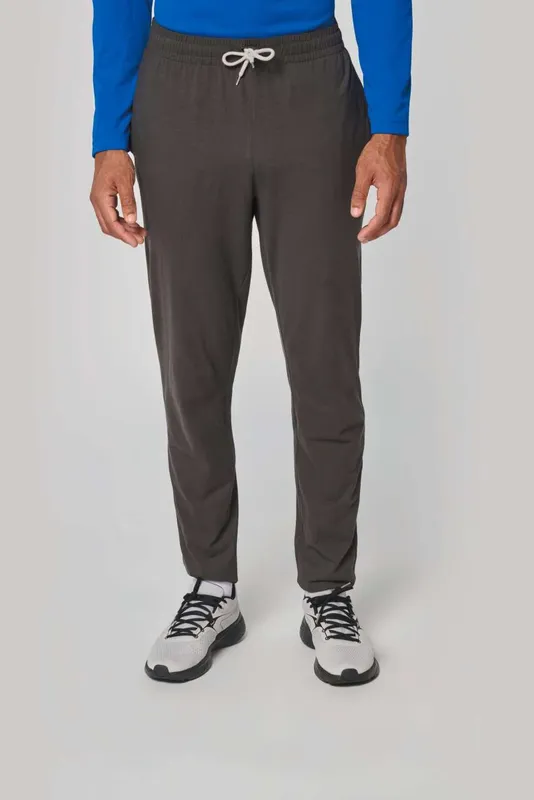 Articol sport unisex Proact Lightweight Cotton Tracksuit Bottoms