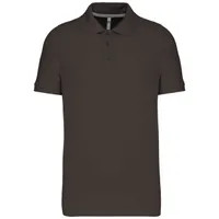 Tricou polo bărbați Kariban Short Sleeve Piqué personalizat, gri