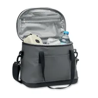 Cooler bag tarpaulin 16L personalizat, vedere detaliu