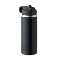 Sticlă cu perete dublu 500 ml personalizată, vedere lateral