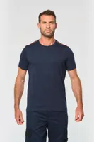 Tricou bărbați Designed To Work Short-sleeved Daytoday personalizat, pe model