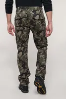 Pantaloni bărbați Kariban Multipocket Trousers personalizați, pe model