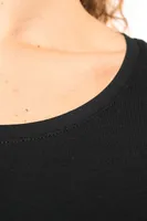 Tricou damă Kariban Boat Neck Short-sleeved personalizat, pe model