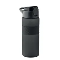 Sticlă de băut RPET 700ml personalizată, negru