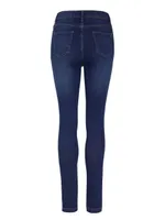 Pantaloni damă So Denim Lara Skinny Jeans personalizați, albastru