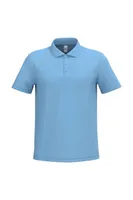 Tricou polo bărbați iDeal Basic Pique personalizat, albastru