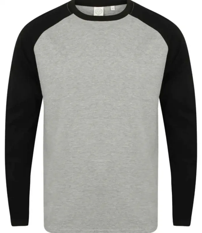 Tricou bărbați SF Clothing Baseball T personalizat, pe model