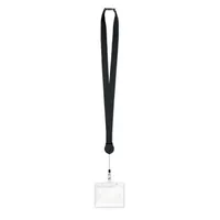 Lanyard cu suport pt. ecuson personalizat, vedere spate