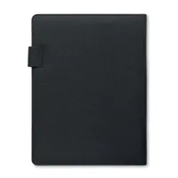 Dosar A4 cu încărcător wireless personalizat, vedere detaliu