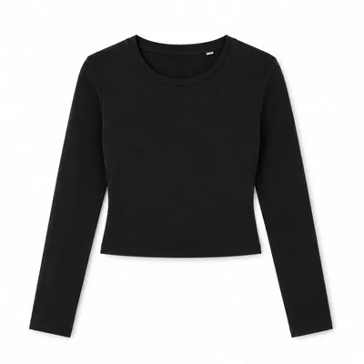 Tricou cu mânecă lungă damă True Blanks Fitted Top