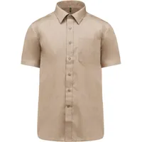 Cămașă bărbați Kariban Ace Short-sleeved personalizată, natural