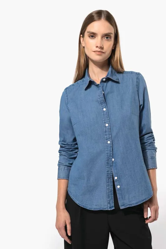 Cămașă damă Kariban Denim