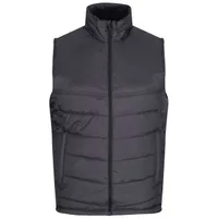 Vestă bărbați Regatta Stage II Insulated Bodywarmer personalizată, gri