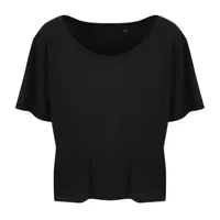 Tricou damă Ecologie Daintree Ecoviscose personalizat, negru