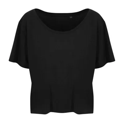 Tricou damă Ecologie Daintree Ecoviscose personalizat, negru